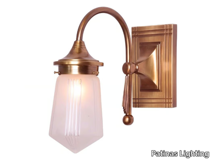 TYROL I - Brass wall lamp _ Patinas Lighting