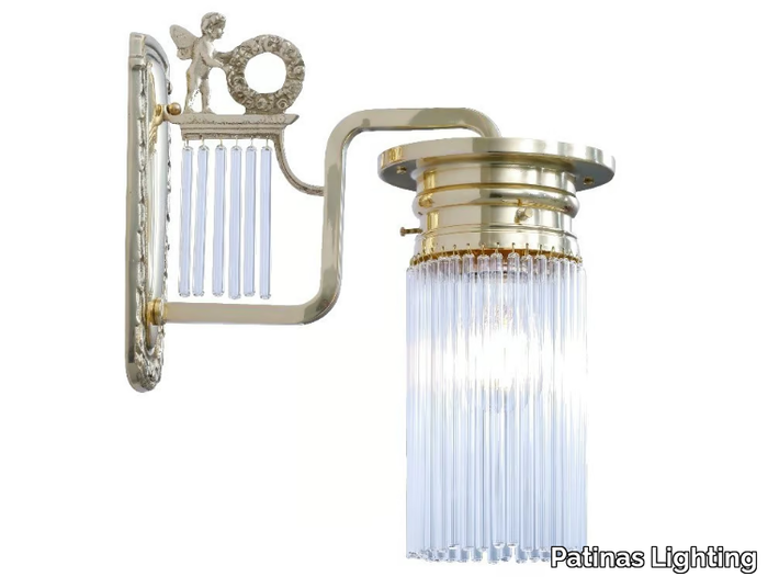 VENICE I - Handmade brass wall lamp _ Patinas Lighting