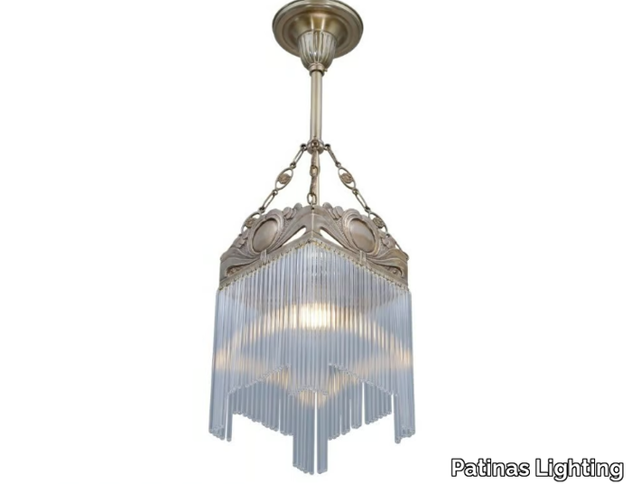 VENICE - Handmade brass pendant lamp _ Patinas Lighting