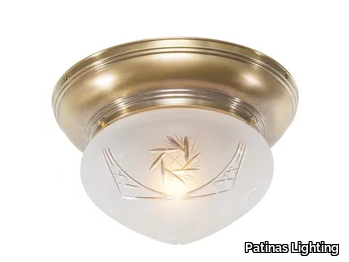 TRIBU 20/3 - Brass ceiling light _ Patinas Lighting