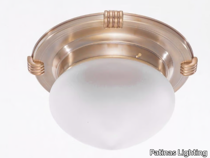 NEW YORK I - Handmade brass ceiling light _ Patinas Lighting