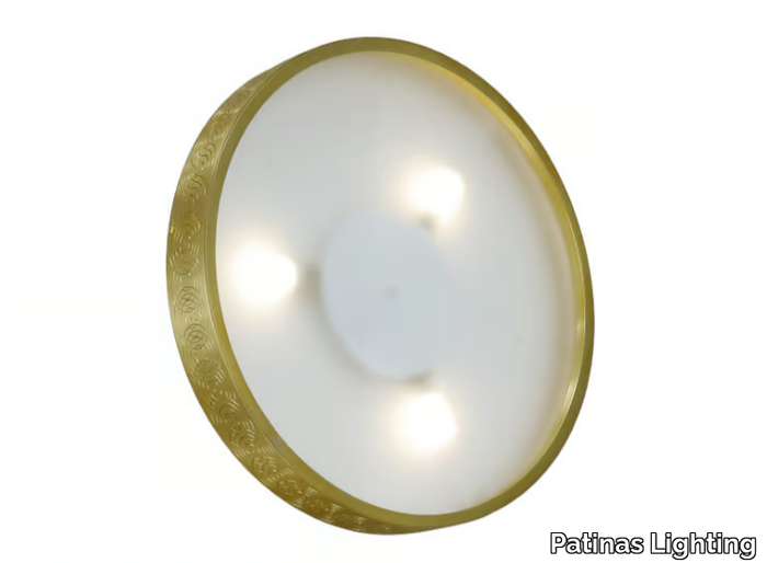 ÉCLIPSE G9 - LED handmade brass wall light _ Patinas Lighting