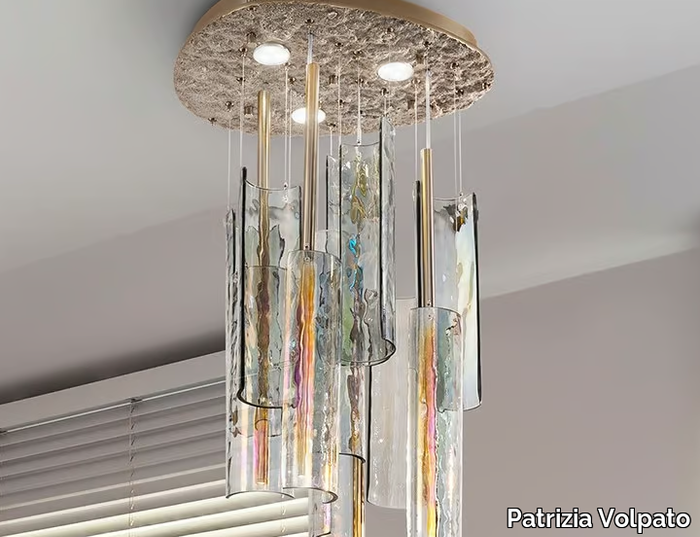 IRIDE - LED Murano glass ceiling lamp _ Patrizia Volpato