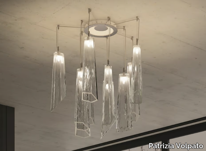 CRYPTO 294 - Adjustable pendant lamp _ Patrizia Volpato