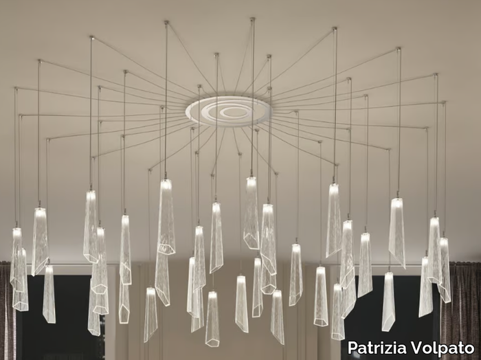 CRYPTO 296 - Adjustable pendant lamp _ Patrizia Volpato