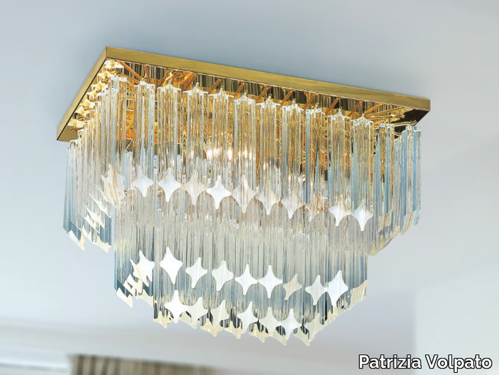 CRISTALLI 5045 - Glass ceiling lamp _ Patrizia Volpato