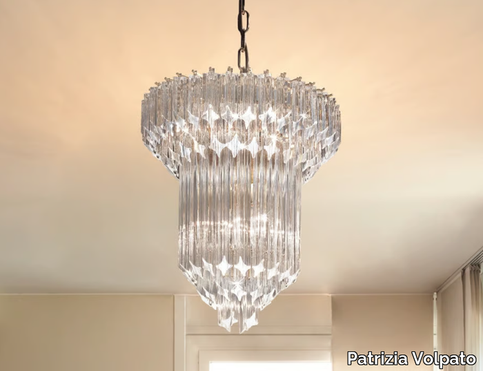 CRISTALLI 7040 - Glass pendant lamp _ Patrizia Volpato