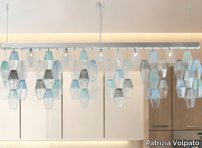 GLACE 4615 - Murano glass pendant lamp _ Patrizia Volpato