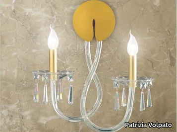 INTRECCI 1000 - Wall light with crystals _ Patrizia Volpato