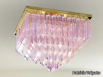 CRISTALLI 5050 - Glass ceiling lamp _ Patrizia Volpato