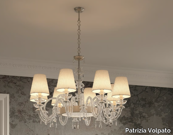 INTRECCI 1300 - Murano glass chandelier _ Patrizia Volpato