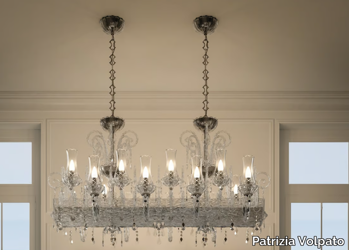 INTRECCI 1315 - Murano glass chandelier _ Patrizia Volpato
