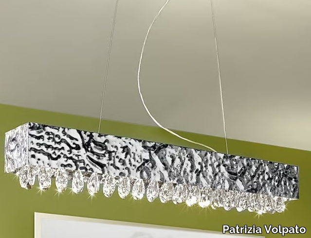 MAGMA 452 - Pendant lamp with crystals _ Patrizia Volpato