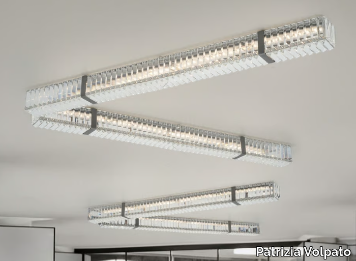 NEW YORK 9282 - Lead Crystal ceiling lamp _ Patrizia Volpato
