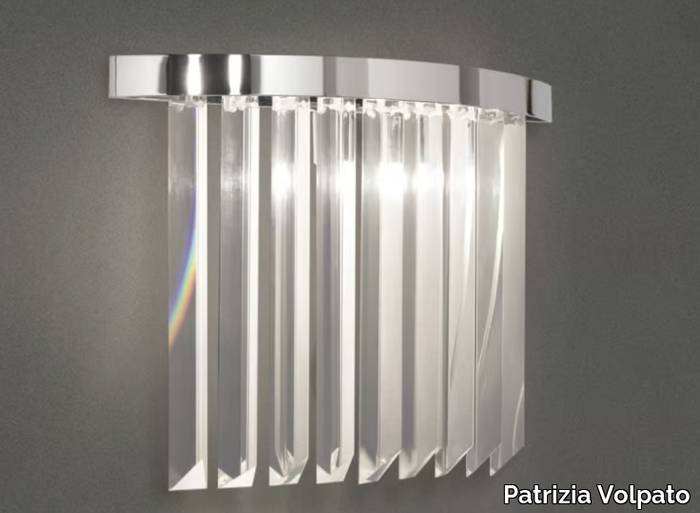 RIFLESSI 5086 - Wall light with crystals _ Patrizia Volpato