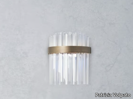 RIFLESSI 7200 - Wall light with crystals _ Patrizia Volpato