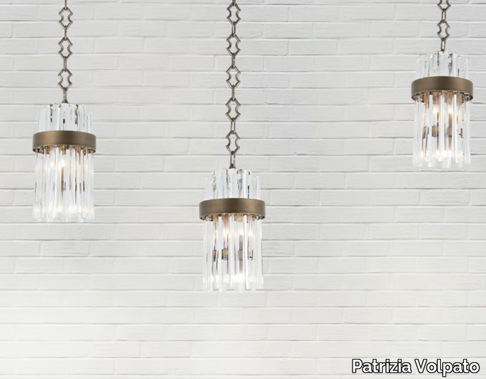 RIFLESSI 7200 - Lead Crystal pendant lamp _ Patrizia Volpato