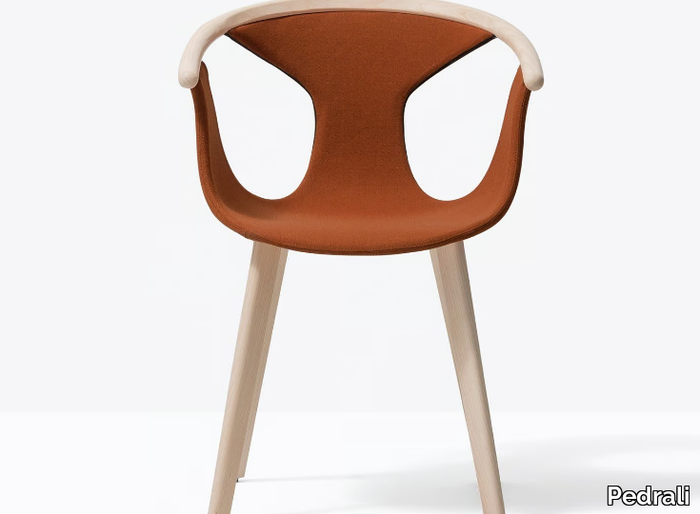 FOX 3723 - Ash chair with armrests _ Pedrali