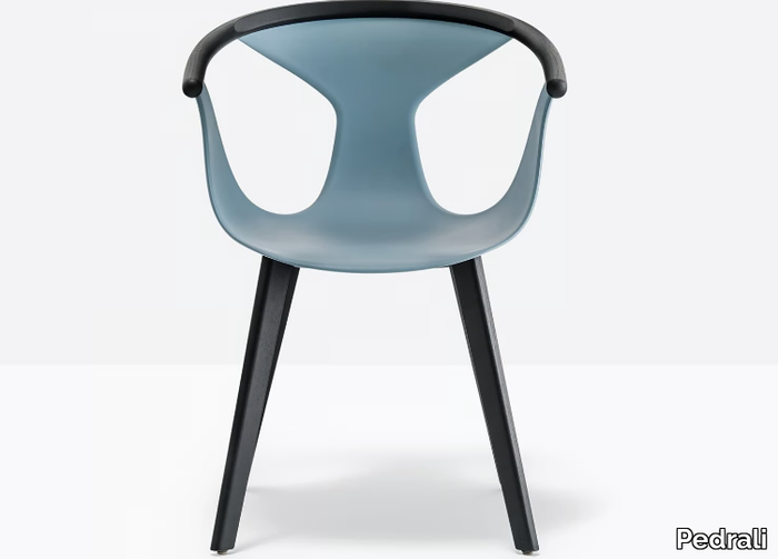 FOX 3725 - Stackable polypropylene chair with armrests _ Pedrali