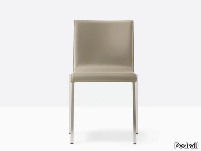 KUADRA XL 2461 - Upholstered steel chair _ Pedrali