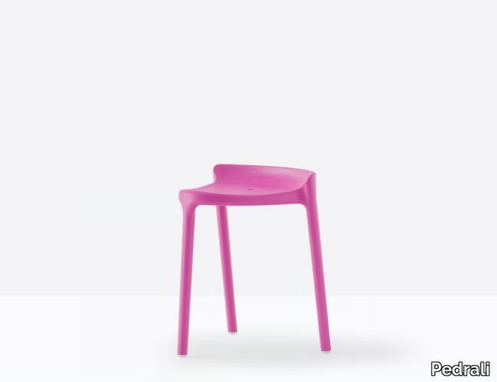 HAPPY 491 - Low stackable stool _ Pedrali