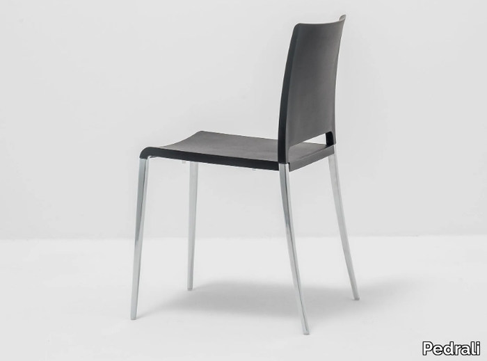 MYA 700 - Stackable aluminium chair _ Pedrali