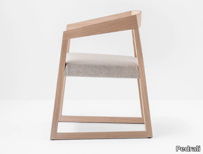 SIGN 455 - Solid wood chair _ Pedrali