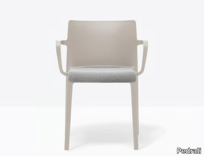 VOLT 676/2 - Chair with integrated cushion _ Pedrali