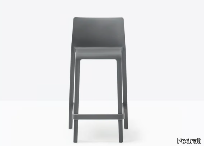 VOLT 677 - Polypropylene stool with footrest _ Pedrali