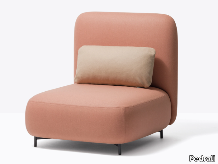 BUDDY 212S - Fabric lobby chair _ Pedrali