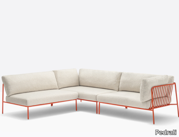 NOLITA SOFA - Modular fabric garden sofa _ Pedrali