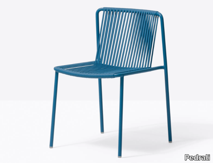 TRIBECA 3660 - Powder coated steel garden chair _ Pedrali