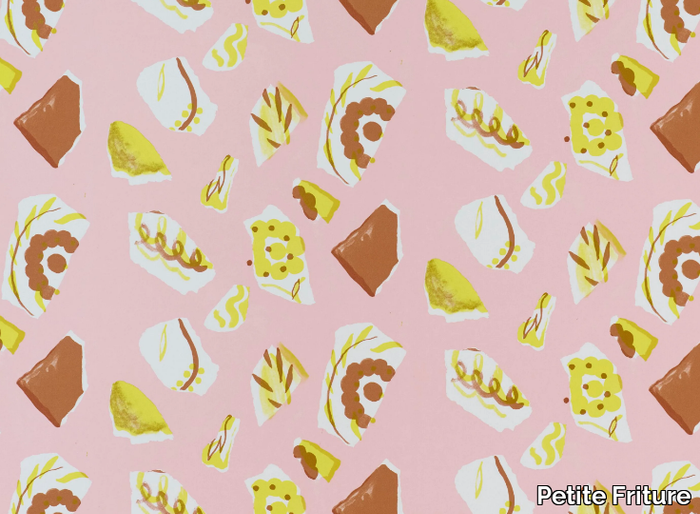 LES CRAFTIES MOSAIQUE - Motif nonwoven wallpaper _ Petite Friture