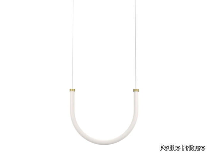 UNSEEN - LED brass and polycarbonate pendant lamp _ Petite Friture