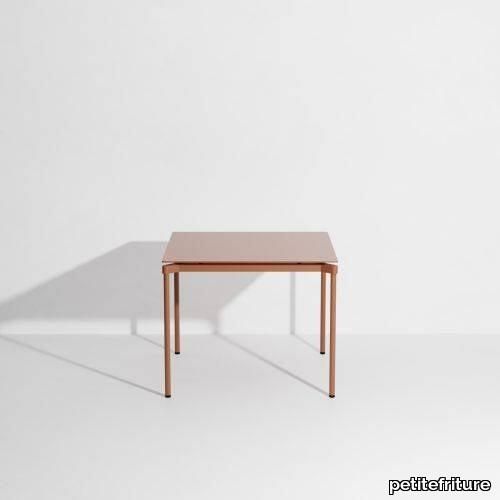 Fromme Fromme Square Table - Terracotta Tom Chung