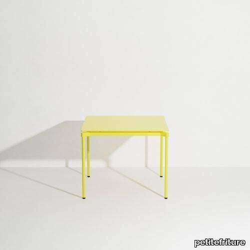 Fromme Fromme Square Table - Yellow Tom Chung