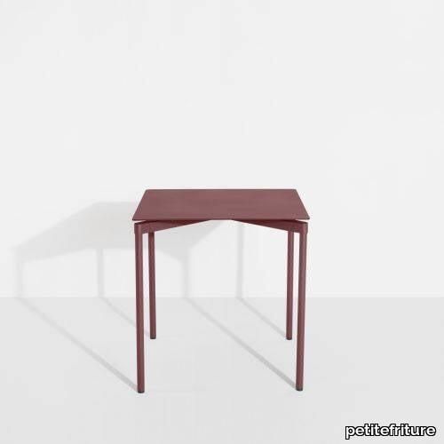 Fromme Fromme Square Table - Red brown Tom Chung