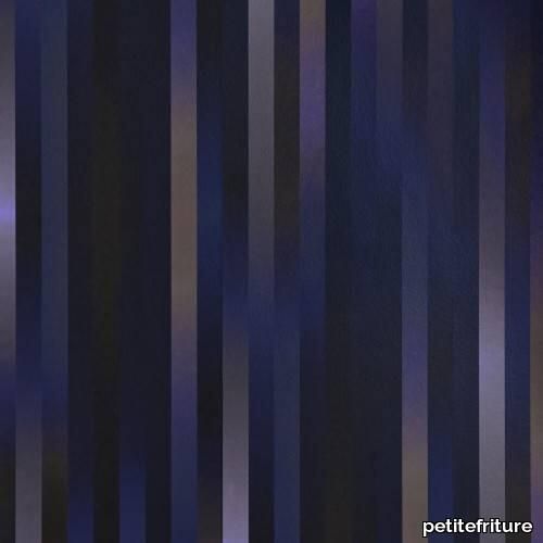 Wallpaper Carole Baijings - Large Stripes / Nightfall