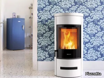 E129 M - Wood-burning wall-mounted stove Class A+ _ Piazzetta