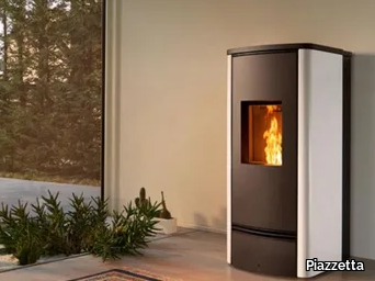 P920 M - Pellet steel stove Class A+ _ Piazzetta