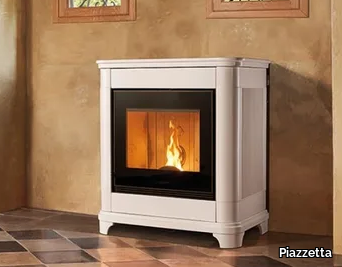 P945 C - Pellet faïence stove _ Piazzetta