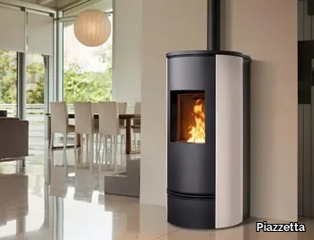 P930 T - Pellet steel stove Class A+ _ Piazzetta