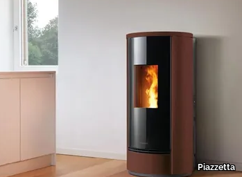 P220 T 5 STARS - Wall-mounted Pellet stove with WiFi Class A+ _ Piazzetta