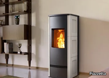 P930 C 5 STARS - Pellet faïence stove Class A+ _ Piazzetta