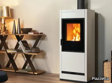 E228 A - Multi-fuel faïence stove with WiFi Class A+ _ Piazzetta