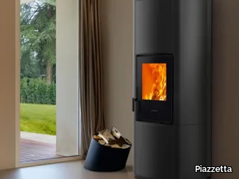 E228 M-H - Multi-fuel faïence stove _ Piazzetta