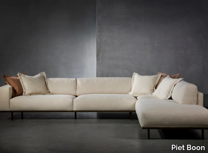 DON LIVING - Sectional sofa with fire retardant padding _ Piet Boon