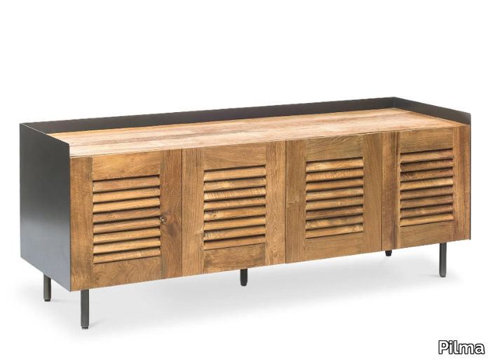 MALLORQUINA - Teak TV cabinet _ Pilma