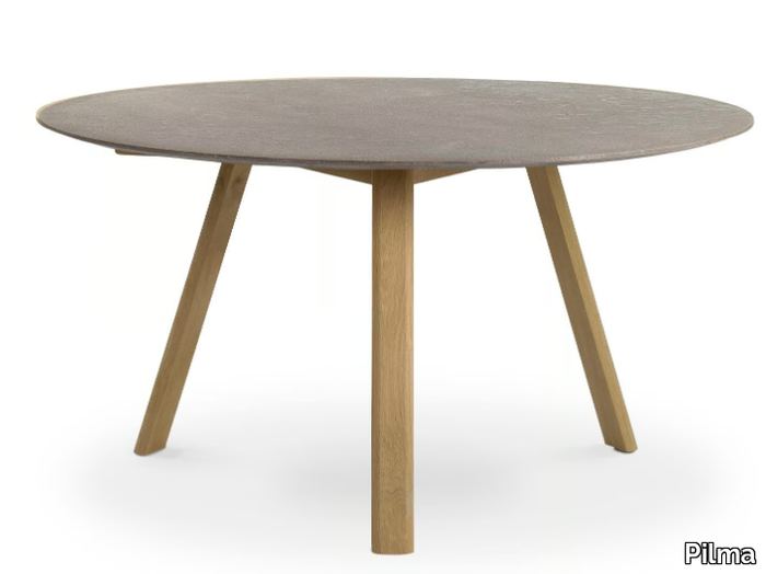 CHARLES - Round cement table _ Pilma