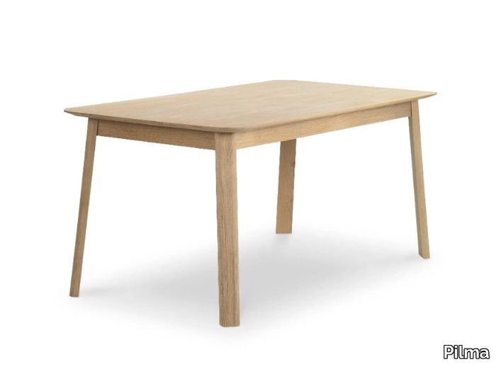 CHARLES - Rectangular oak table _ Pilma